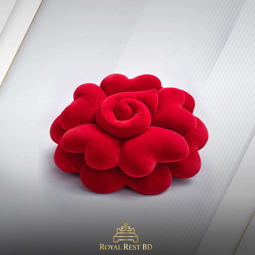 Rose Shaped Luxury Cushion